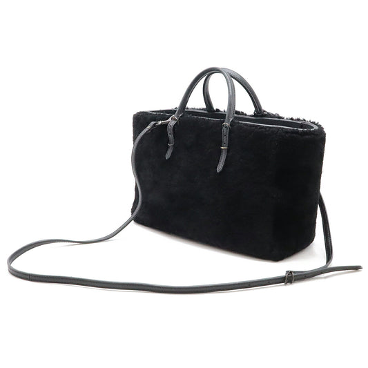 Balenciaga Shearling Leather 2WAY Tote Bag
