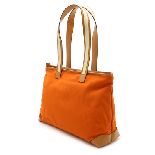 Gucci Canvas Leather Tote Bag