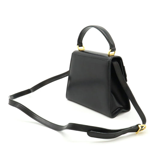 Salvatore Ferragamo Vara Leather Handbag