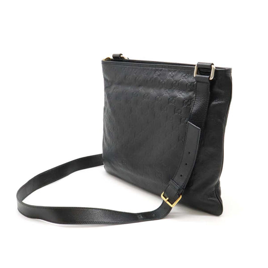 Gucci Leather Crossbody Bag Black