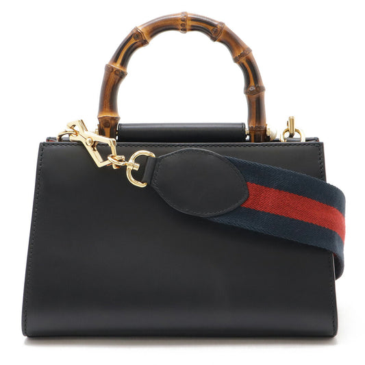 Gucci Bamboo Leather Handbag 2WAY