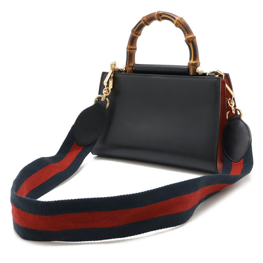 Gucci Bamboo Leather Handbag 2WAY