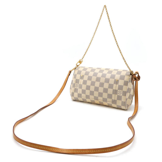 Louis Vuitton Damier Azur Favorite PM Clutch N41277