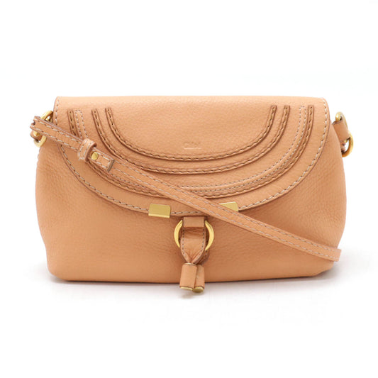 Chloe Marcie Leather Shoulder Bag