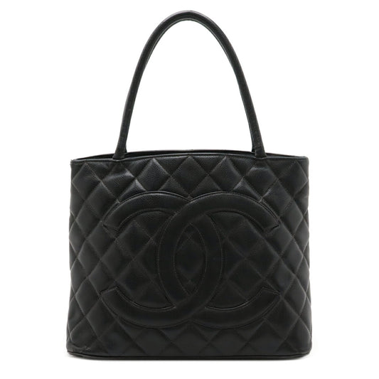 Chanel Caviar Skin Matelasse Coco Mark Tote