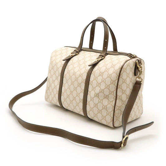 Gucci GG Supreme Mini Boston Handbag