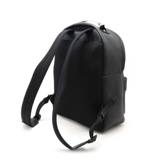 Versace Medusa Leather Backpack Black