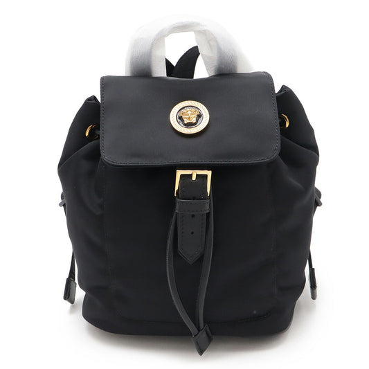 Versace Medusa Nylon Backpack Black