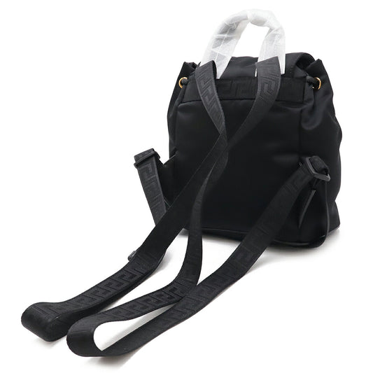 Versace Medusa Nylon Backpack Black