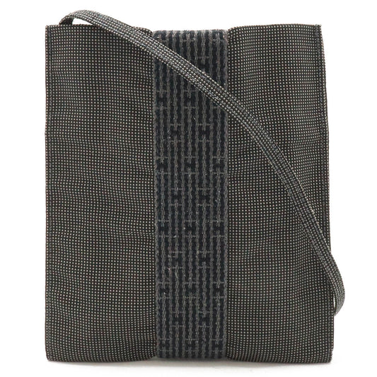 Hermes Canvas Herline Shoulder Bag