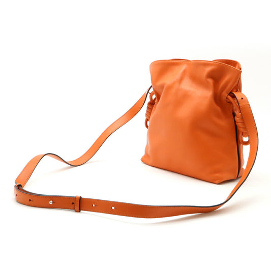 Loewe Leather Flamenco Knot Shoulder Bag