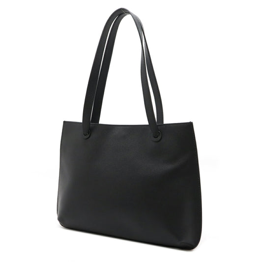 Chanel Caviar Skin Logo Tote Bag