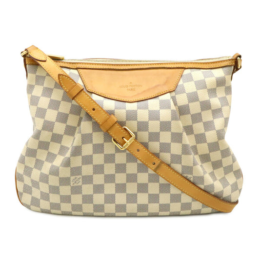 Louis Vuitton Damier Azur Syracuse MM Shoulder Bag