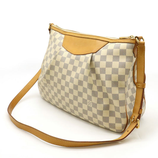 Louis Vuitton Damier Azur Syracuse MM Shoulder Bag