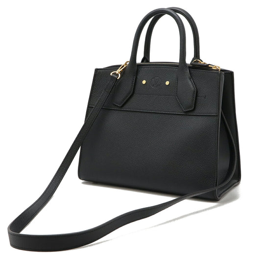 Louis Vuitton City Steamer PM Leather Handbag