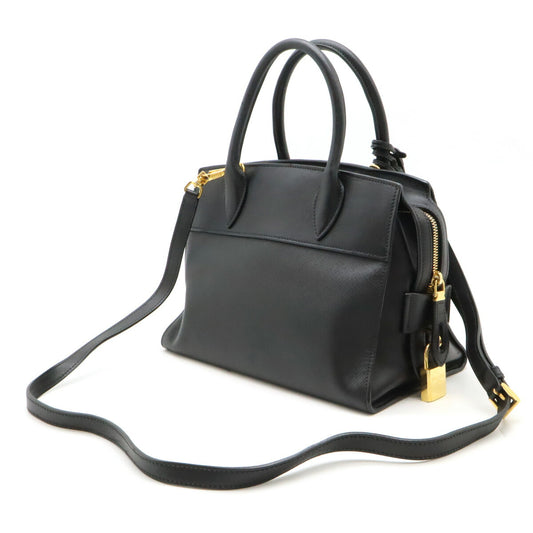 Prada Esplanade Leather Handbag 1BA045