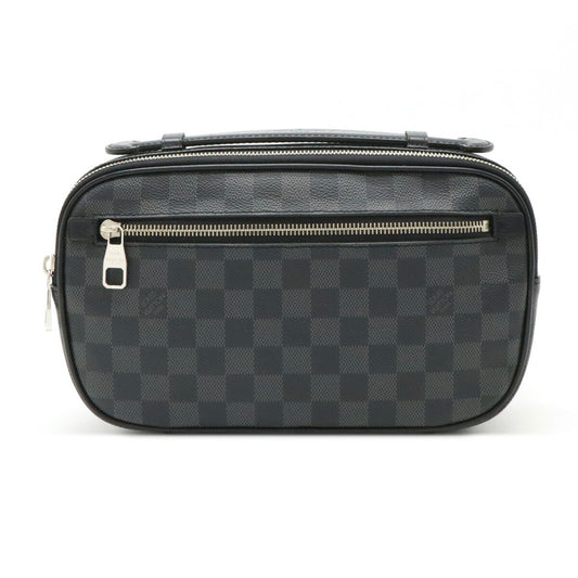 Louis Vuitton Damier Graphite Ambler Bum Bag N41289