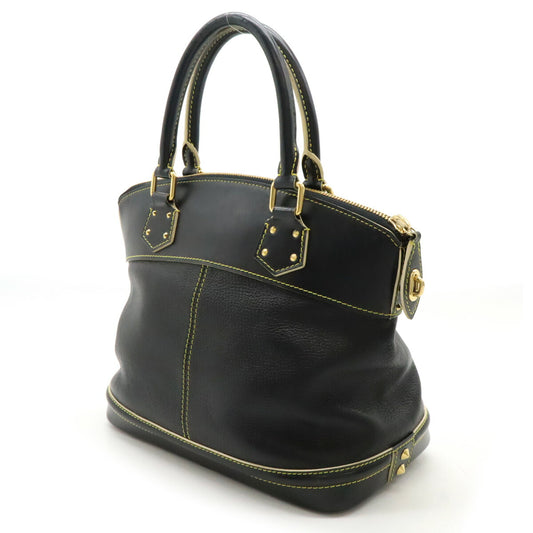 Louis Vuitton Suhali Lockit PM Handbag Black