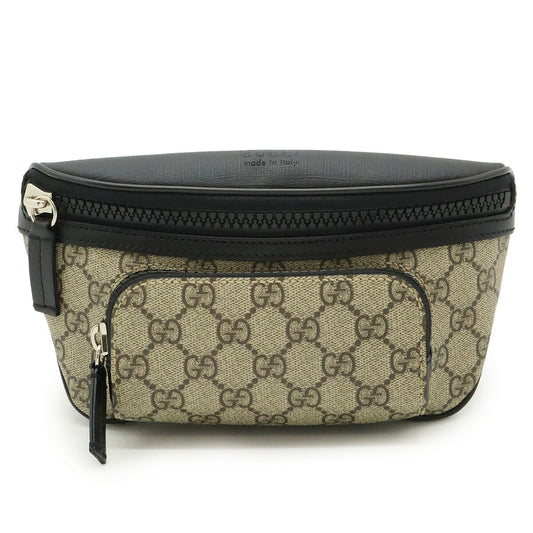 Gucci GG Supreme PVC Leather Waist Bag