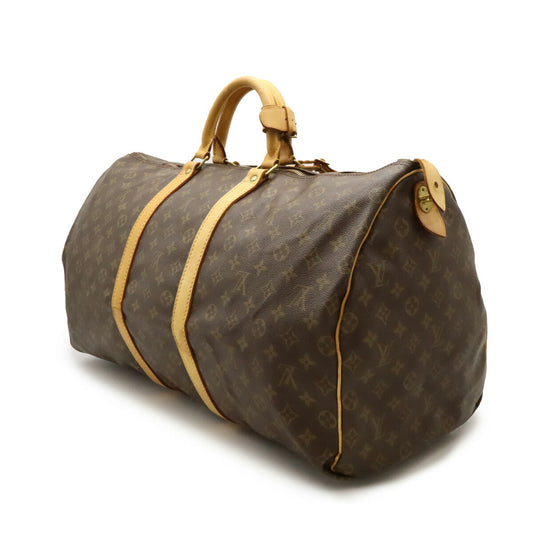 Louis Vuitton Monogram Keepall 55 Travel Bag
