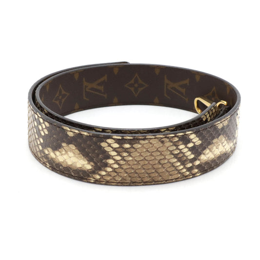 Louis Vuitton Monogram Python Shoulder Strap J02308