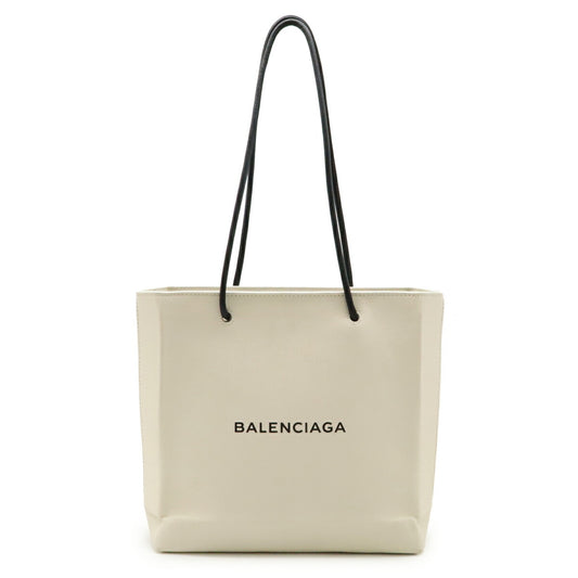 Balenciaga Leather Shopping Tote Bag