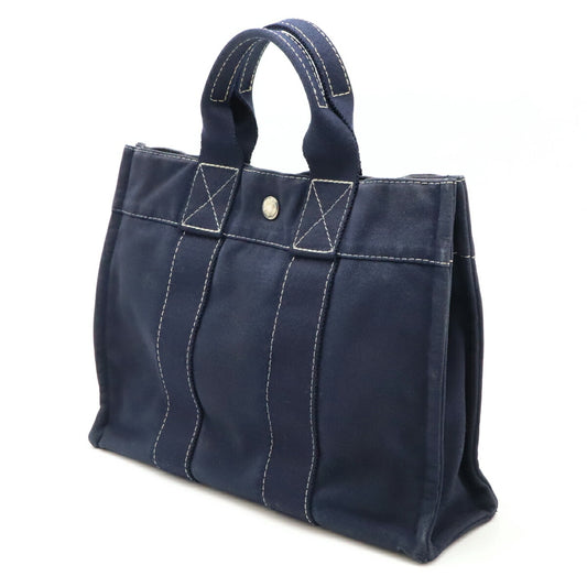 Hermes Canvas Deauville PM Tote Bag