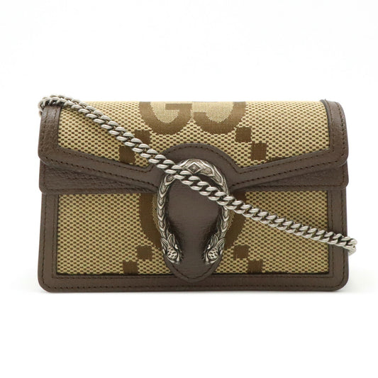 Gucci Dionysus Jumbo GG Super Mini Bag