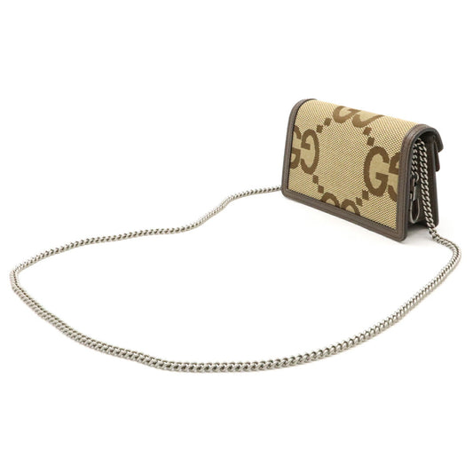 Gucci Dionysus Jumbo GG Super Mini Bag