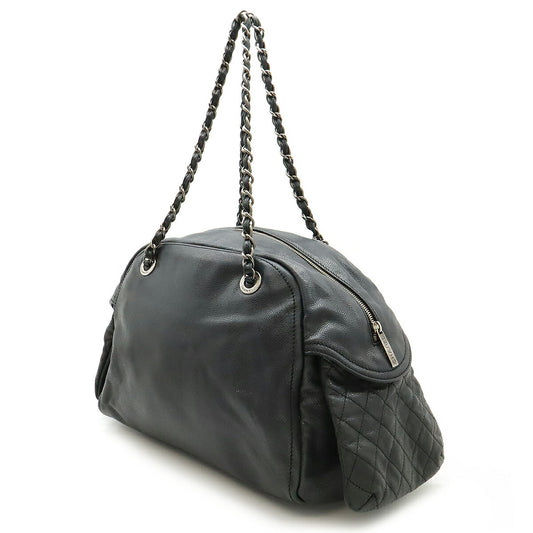 Chanel Caviar Leather Shoulder Tote Bag