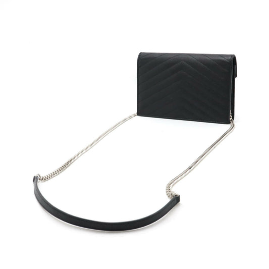 Yves Saint Laurent Monogram Envelope Chain Wallet 2WAY