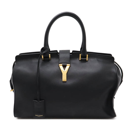 Yves Saint Laurent Leather Y Line Cabas Classic Handbag