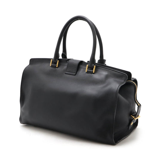 Yves Saint Laurent Leather Y Line Cabas Classic Handbag