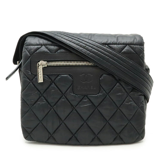 Chanel Leather Cocoon Matelasse Small Messenger Bag