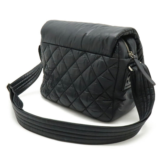 Chanel Leather Cocoon Matelasse Small Messenger Bag