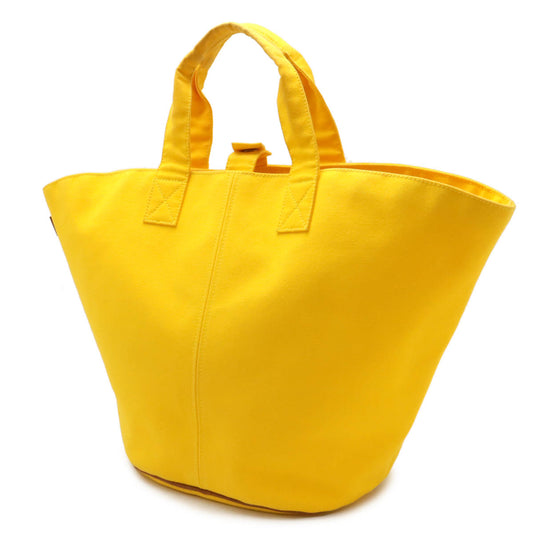 Hermes Canvas Leather Panier de Plage MM Tote Bag