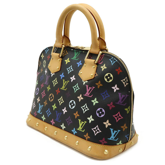 Louis Vuitton Alma Handbag Black M92646