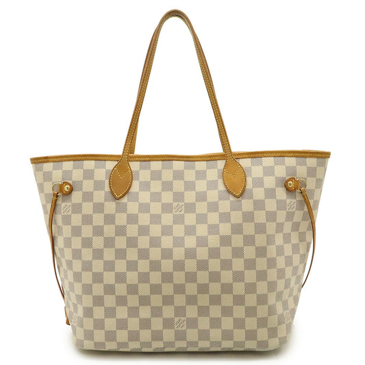 Louis Vuitton Damier Azur Neverfull MM Tote Bag