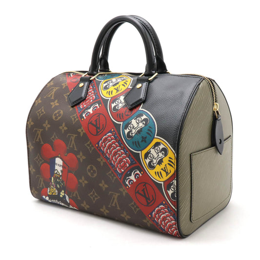 Louis Vuitton Monogram Epi Speedy 30 Handbag M43505