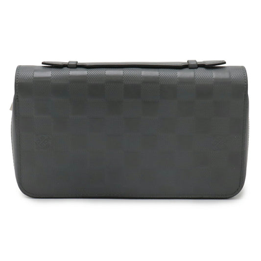 Louis Vuitton Damier Infini Zippy XL Wallet Clutch Grey