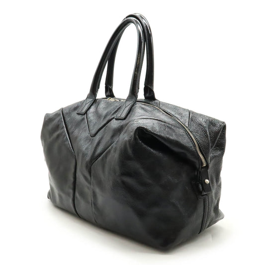 Yves Saint Laurent Enamel Boston Handbag