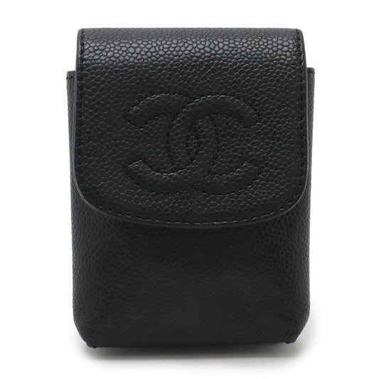 Chanel Caviar Skin Cigarette Case A13511