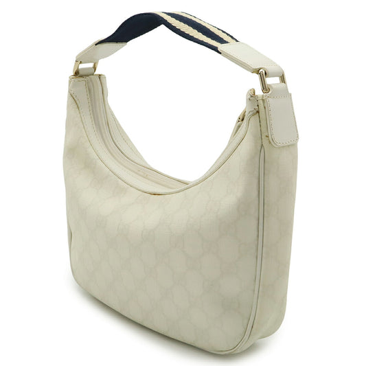 Gucci GG Supreme Shoulder Bag PVC Leather