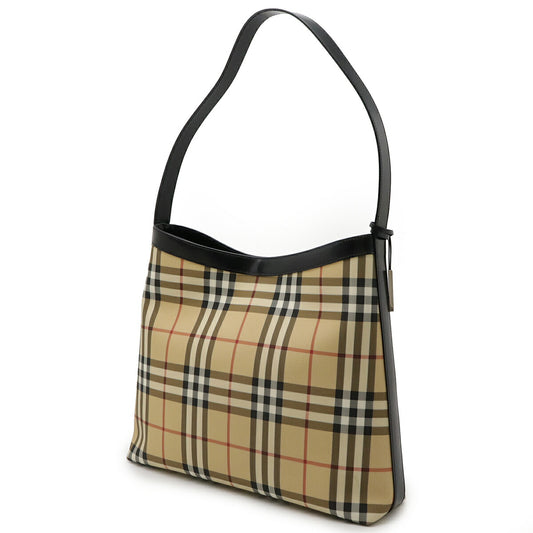 Burberry Nova Check PVC Leather Tote Bag