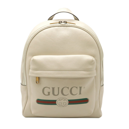 Gucci Leather Logo Backpack 547834