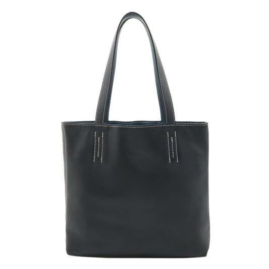 Hermes Double Sens 28 Tote Bag Reversible Leather