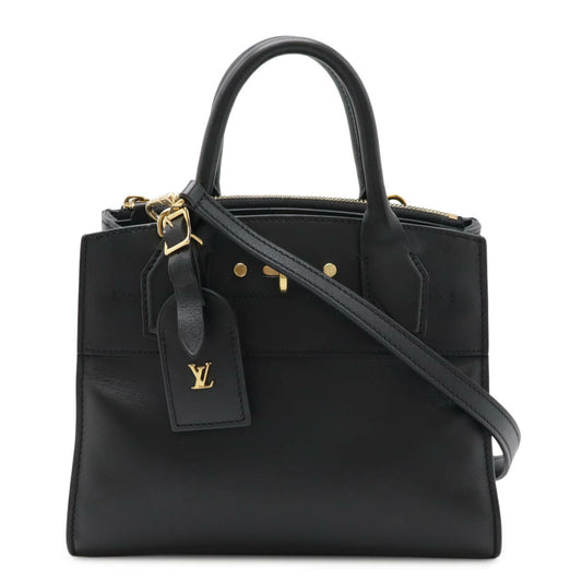 Louis Vuitton City Steamer Mini Leather Handbag
