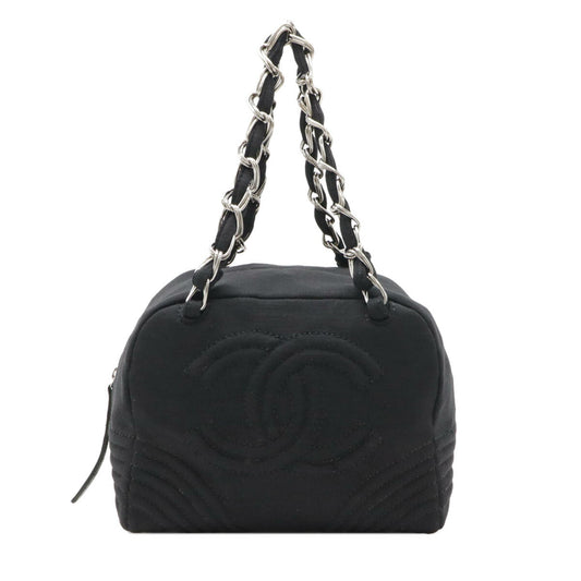 Chanel Cotton Jersey Chain Shoulder Bag