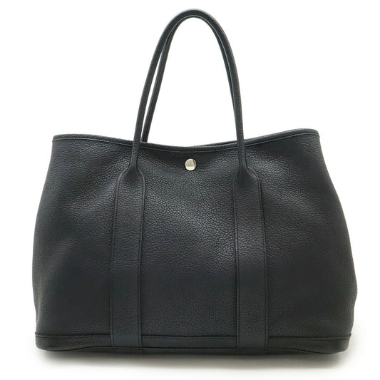Hermes Garden Party PM 36 Tote Bag Indigo