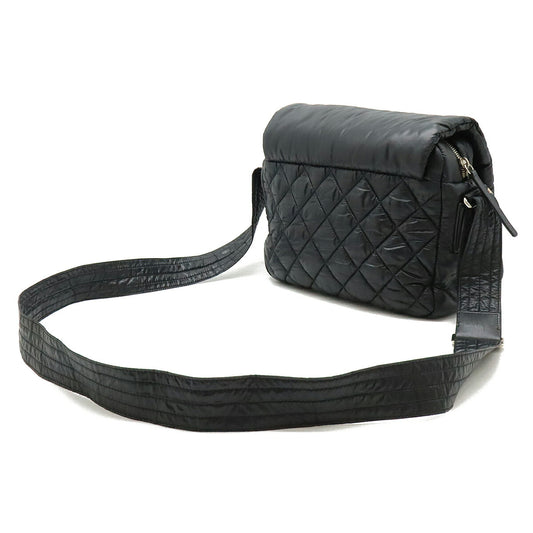 Chanel Cocoon Nylon Small Messenger Bag Black